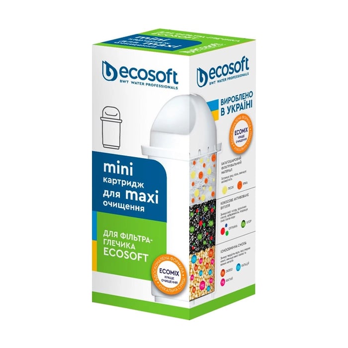 Картридж для фільтрів-глечиків Ecosoft Покращений, 1 шт
